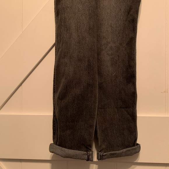 NWT Cat & Jack Black Denim Overalls Kids Size Small 6/6X - Picture 3 of 10